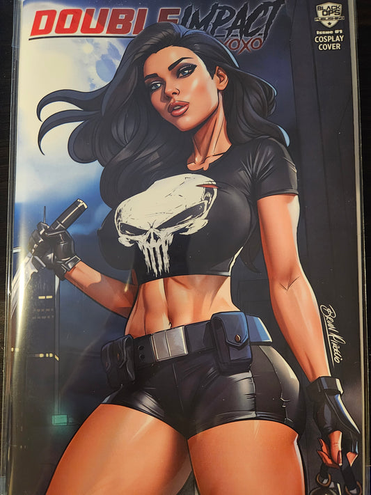 Double Impact #2 "Punished" Brian Miroglio C2E2 Exclusive Nice Trade