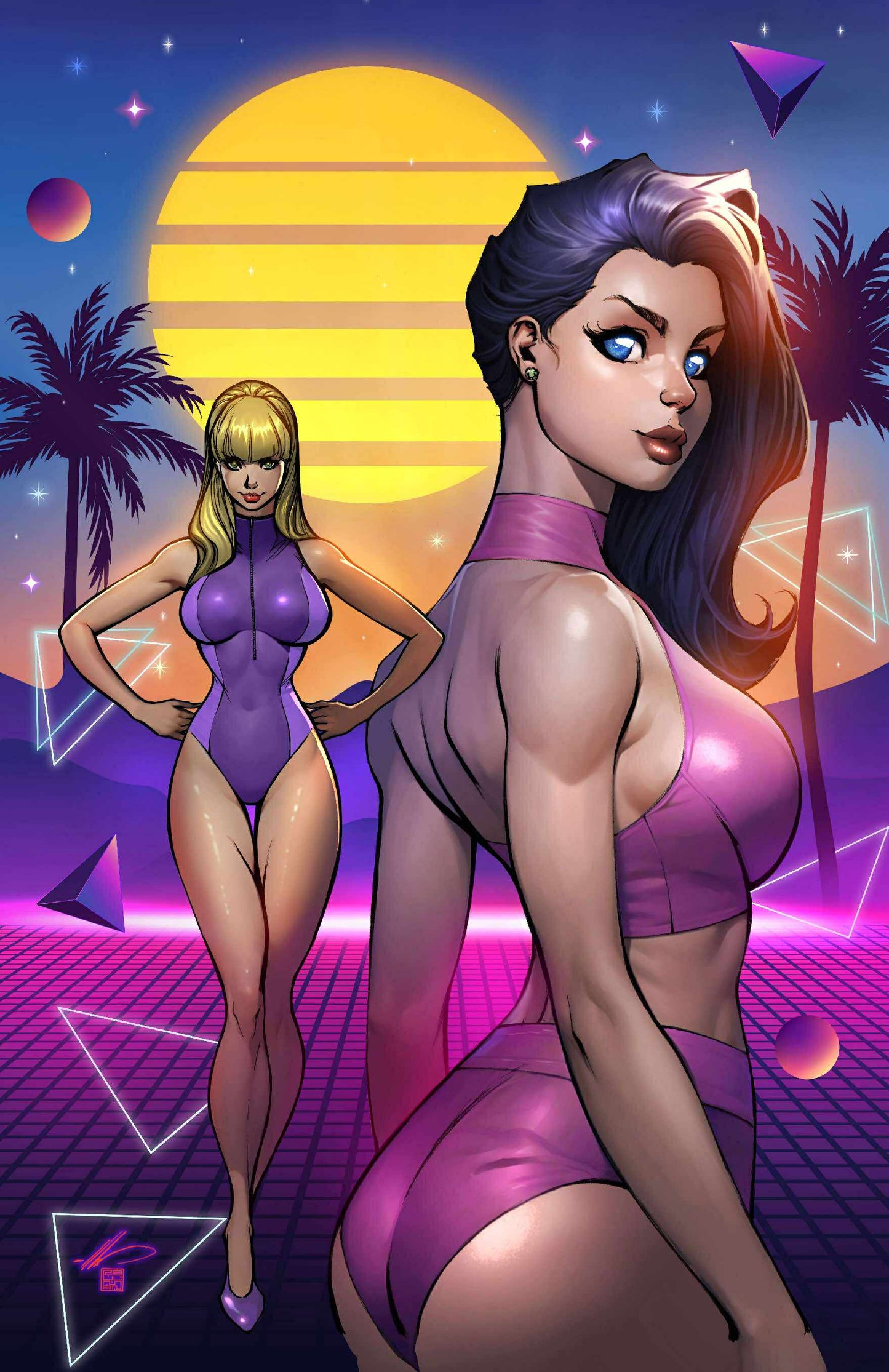 Betty and Veronica Summer Fun in the Sun Alè Garza