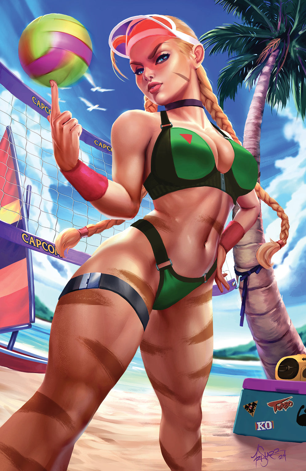 Street Fighter & Friends Swimsuit Special #1 Delta Red by Tristarr