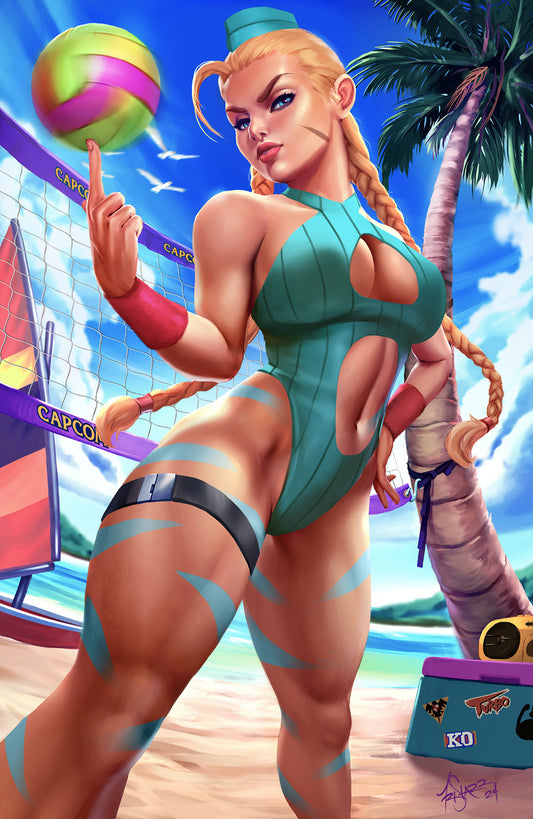 Street Fighter & Friends Swimsuit Special #1 Killer Bee by Tristarr